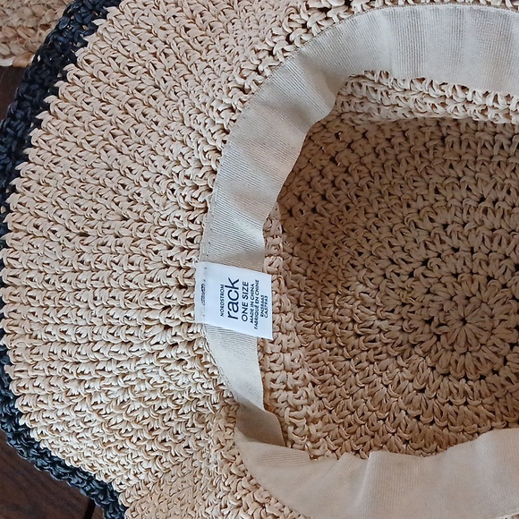 Floppy straw hat from Nordstrom Rack. - Picture 3 of 3